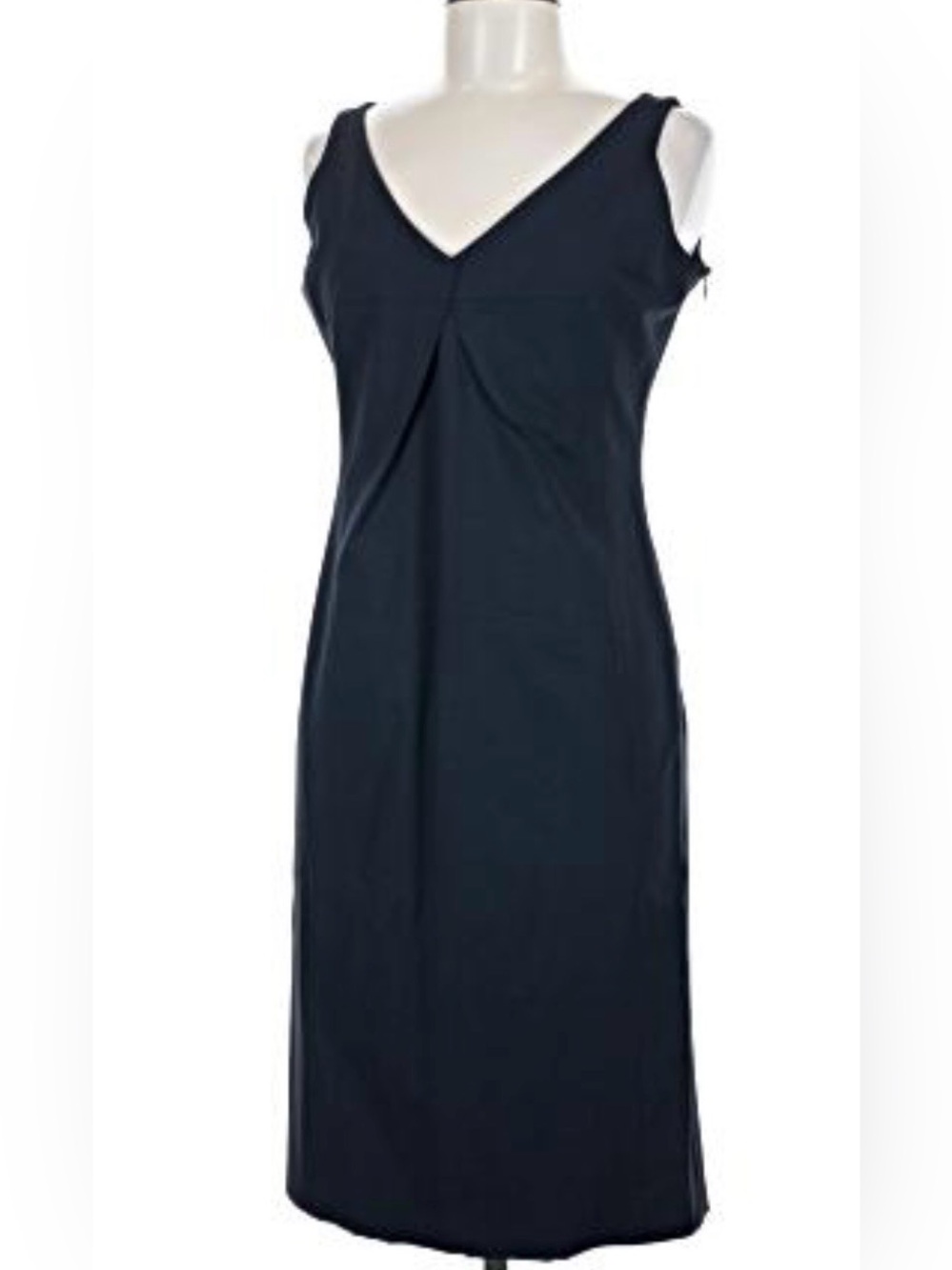 Piazza Sempione Classic V- Neck Sheath Dress 8-NWOT